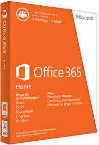 Office 365 Home im Vergleich