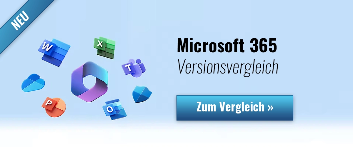 Microsoft 365 Versionsvergleich