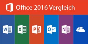 Office 2016 Versionen im Vergleich