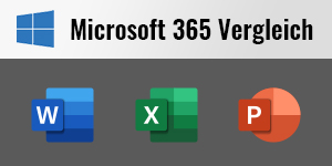 Microsoft 365 im Versionsvergleich